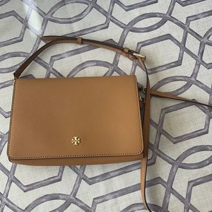 Tan Tory Burch Crossbody